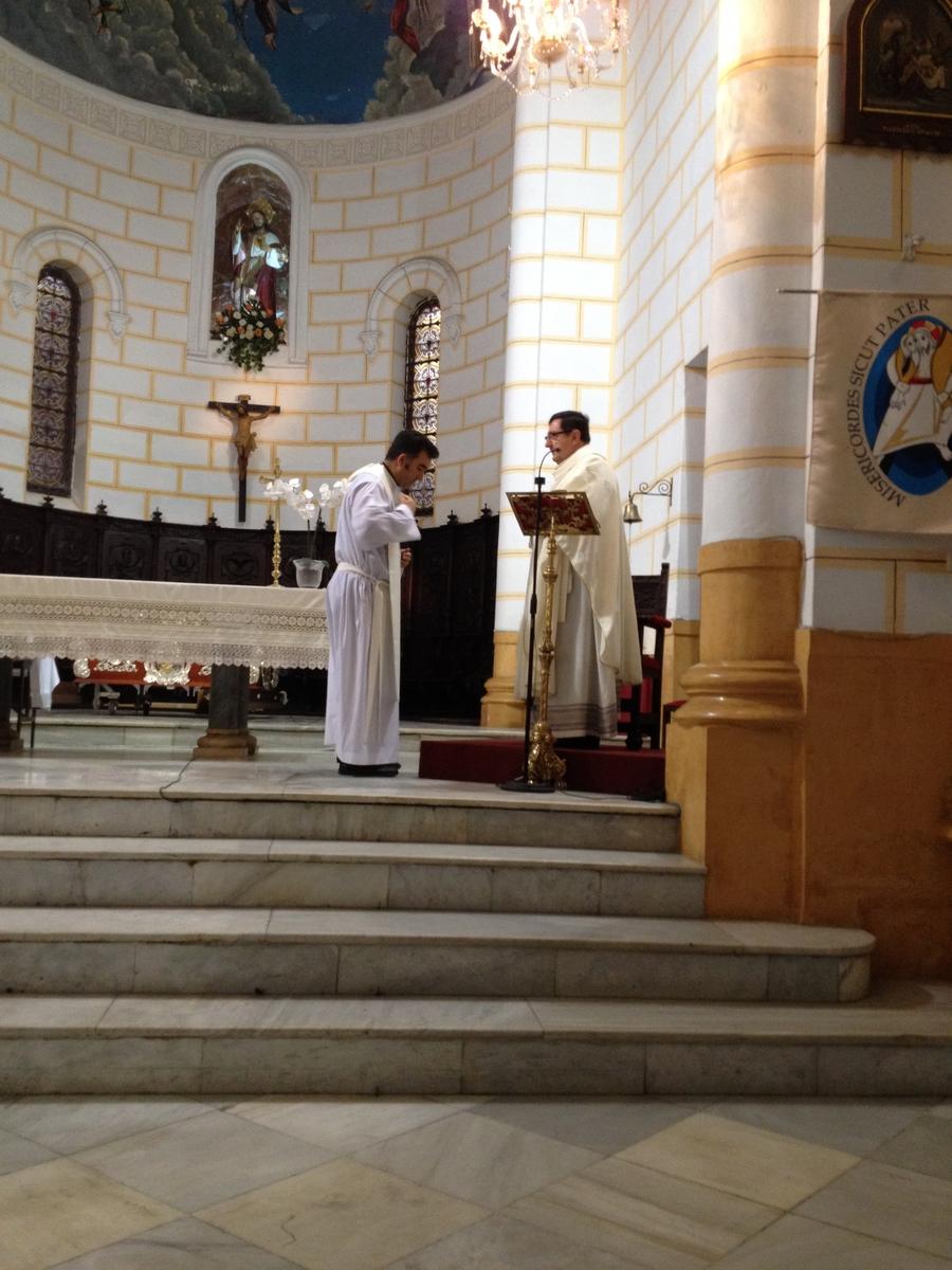 Traslado de la patrona de Melilla al Sagrado Corazón