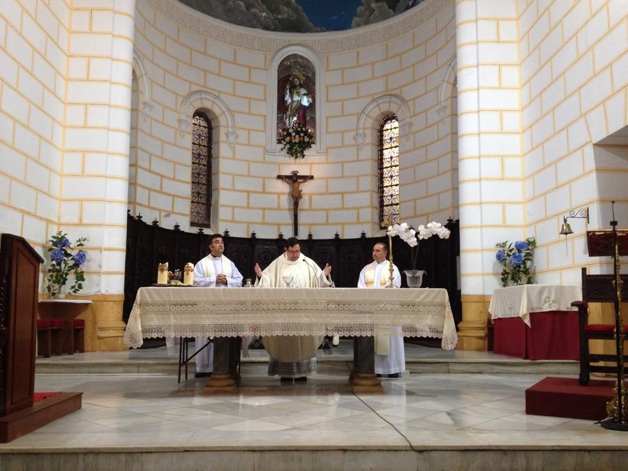 Traslado de la patrona de Melilla al Sagrado Corazón