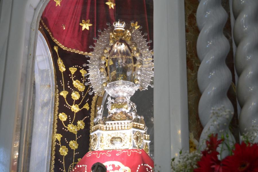 Imagen de la Virgen de la Fuensanta 