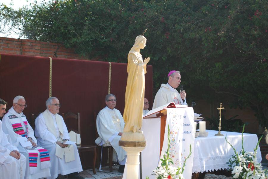 Celebración en la Casa del Sagrado Corazón 