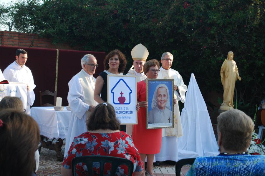 Celebración en la Casa del Sagrado Corazón 