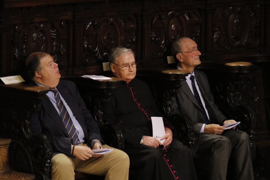 Oración ecuménica de capellanes militares de la OTAN en la Catedral de Málaga, en junio de 2016