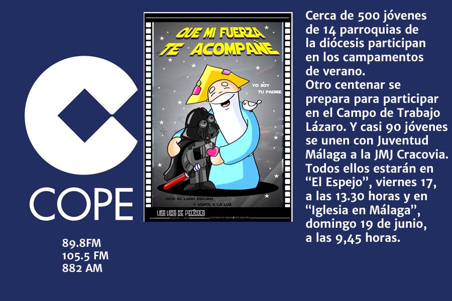 Los jóvenes toman los estudios de COPE Málaga