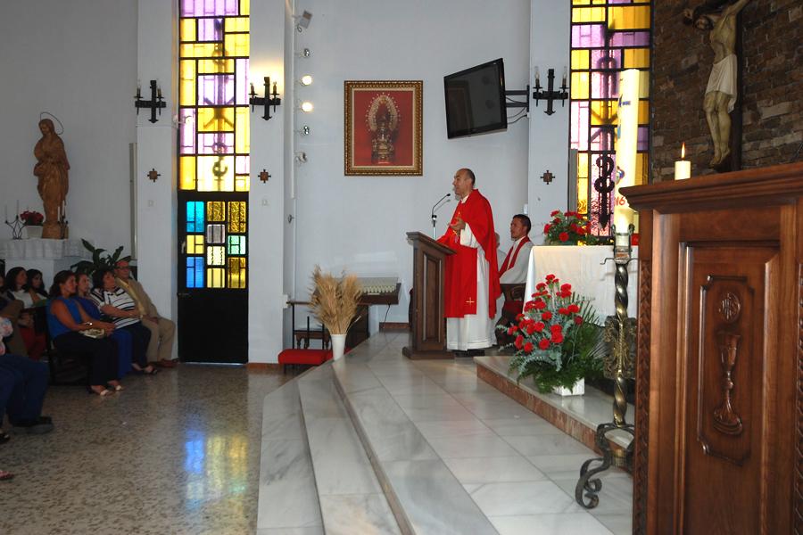 Confirmaciones en la parroquia de San Sebastián, de Coín