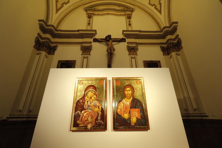 Exposición de iconos bizantinos "La luz del oriente". FOTO: S. FENOSA