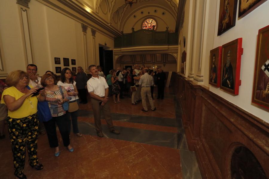 Inauguración de la exposición de iconos bizantinos "La luz del oriente". FOTO: S. FENOSA