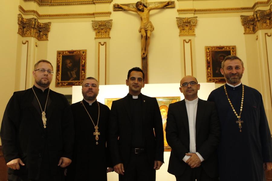 Inauguración de la exposición de iconos bizantinos "La luz del oriente". FOTO: S. FENOSA