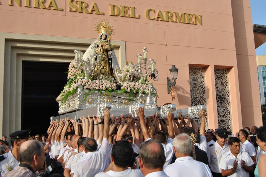 Estepona celebra la festividad de la Virgen del Carmen