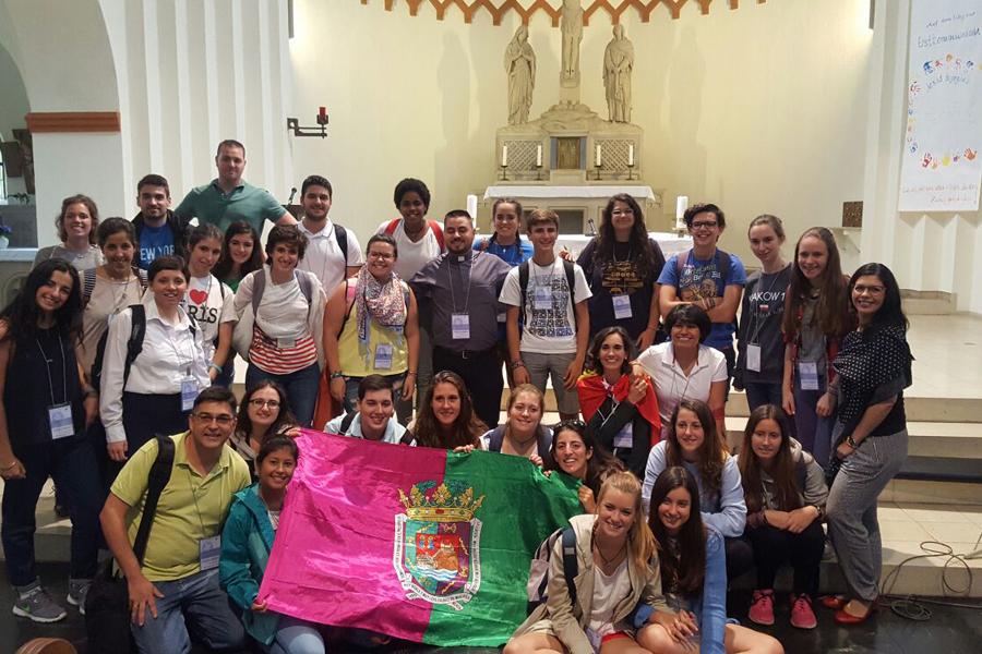 Jóvenes de la Diócesis de Málaga en Berlín, camino de la JMJ Cracovia 2016