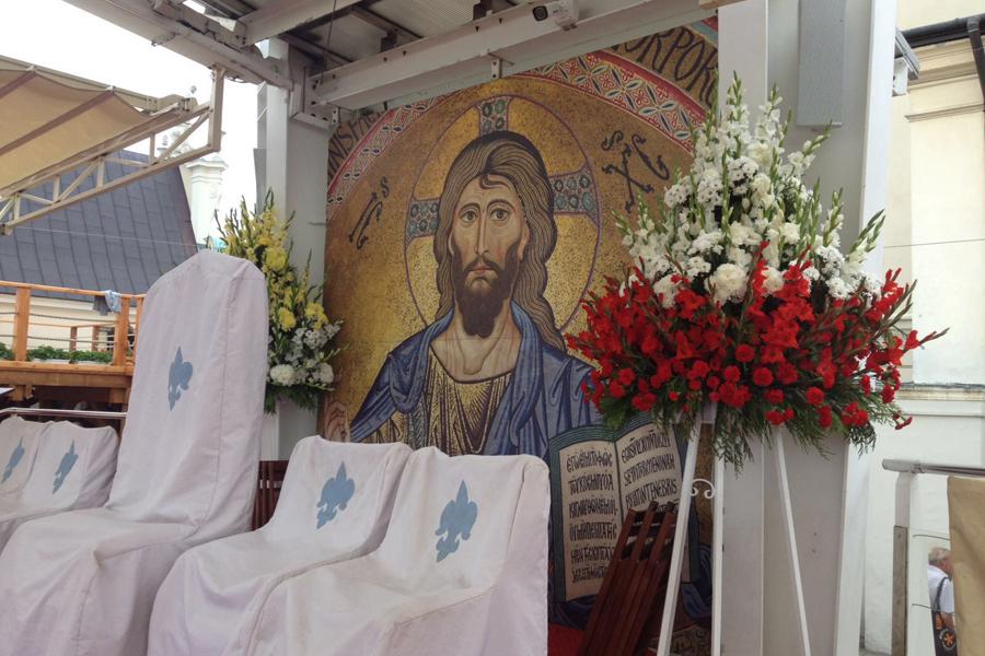 Icono en el Santuario de Jasna Gora, en Czetochowa, lugar de celebración previa a la JMJ de los españoles el 25 de julio