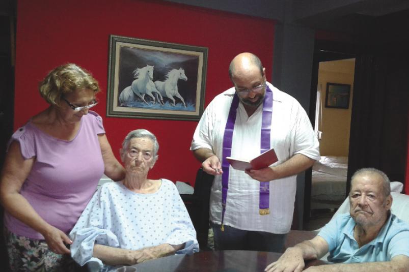 "Visitar a los enfermos"