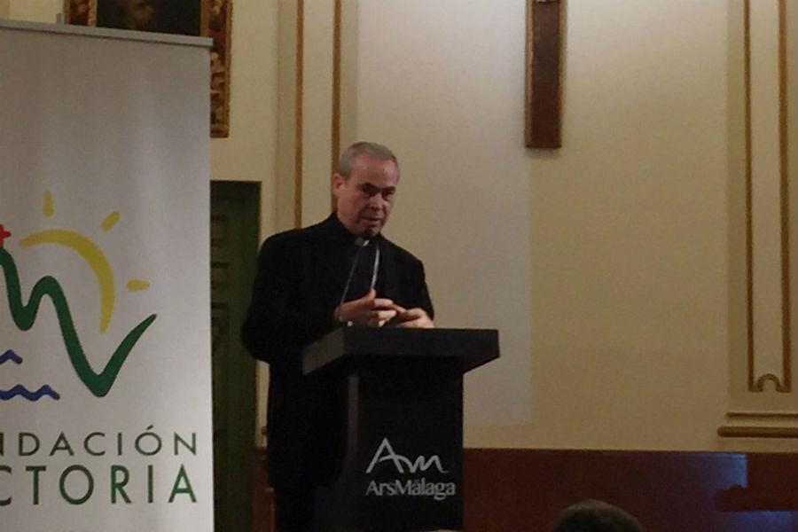 D. Jesús Catalá durante el acto de apertura en ArsMálaga