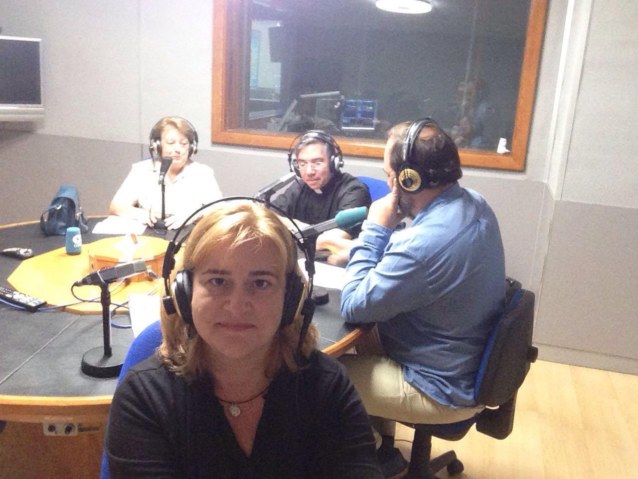 Un momento de la emisión del programa. FOTO: ENCARNI LLAMAS