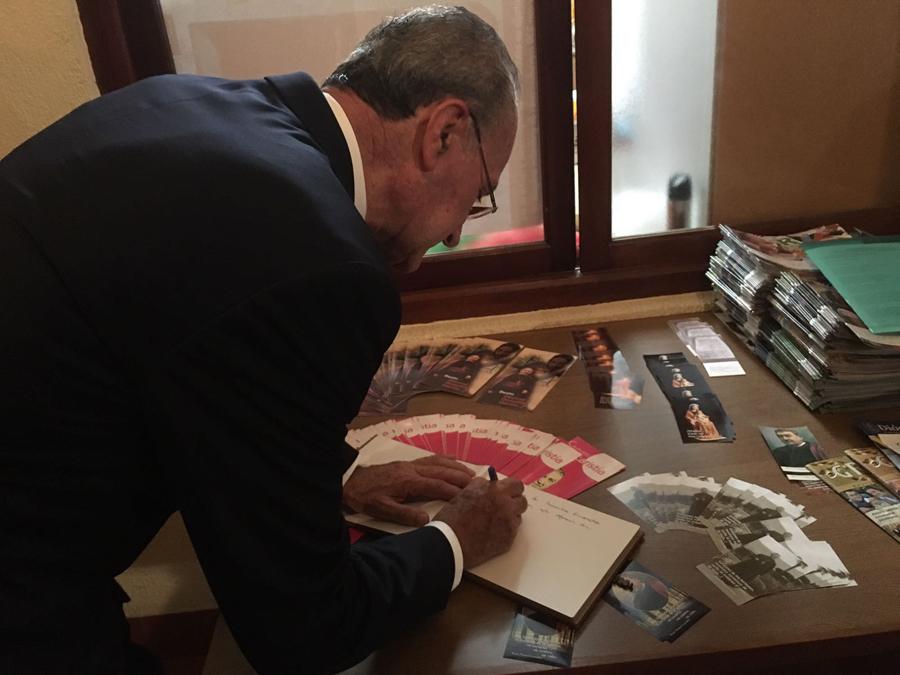 Inauguración de la exposición sobre Don Manuel González