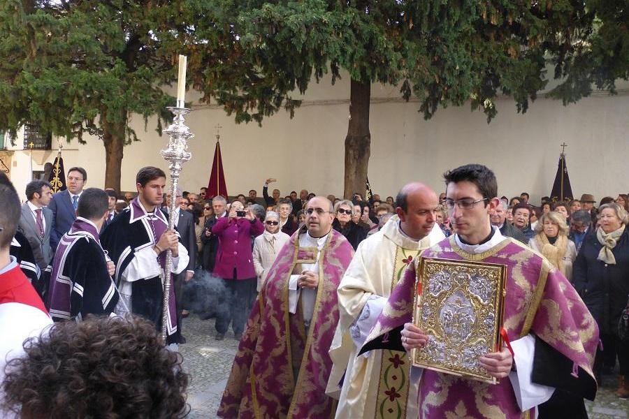 Apertura de la Puerta Santa en Ronda, en diciembre de 2015