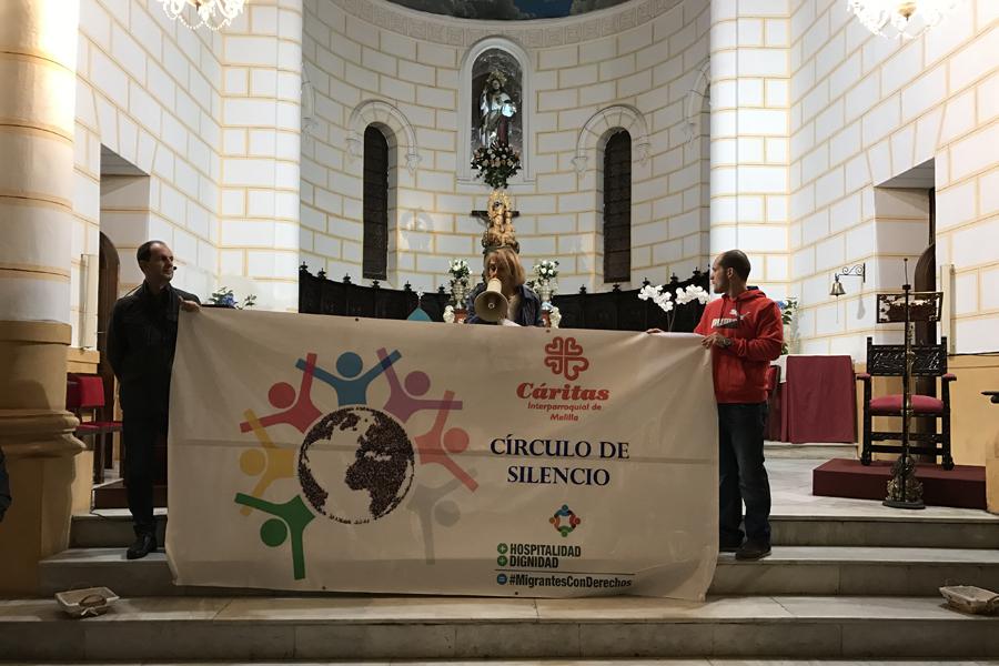 Melilla se une al Círculo del Silencio