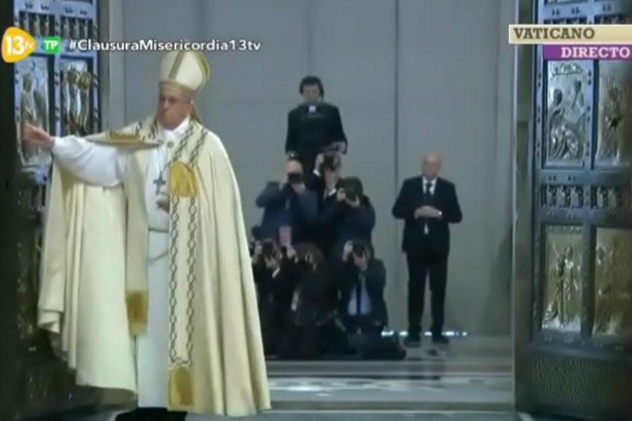 Francisco clausura el Jubileo Extraordinario de la Misericordia