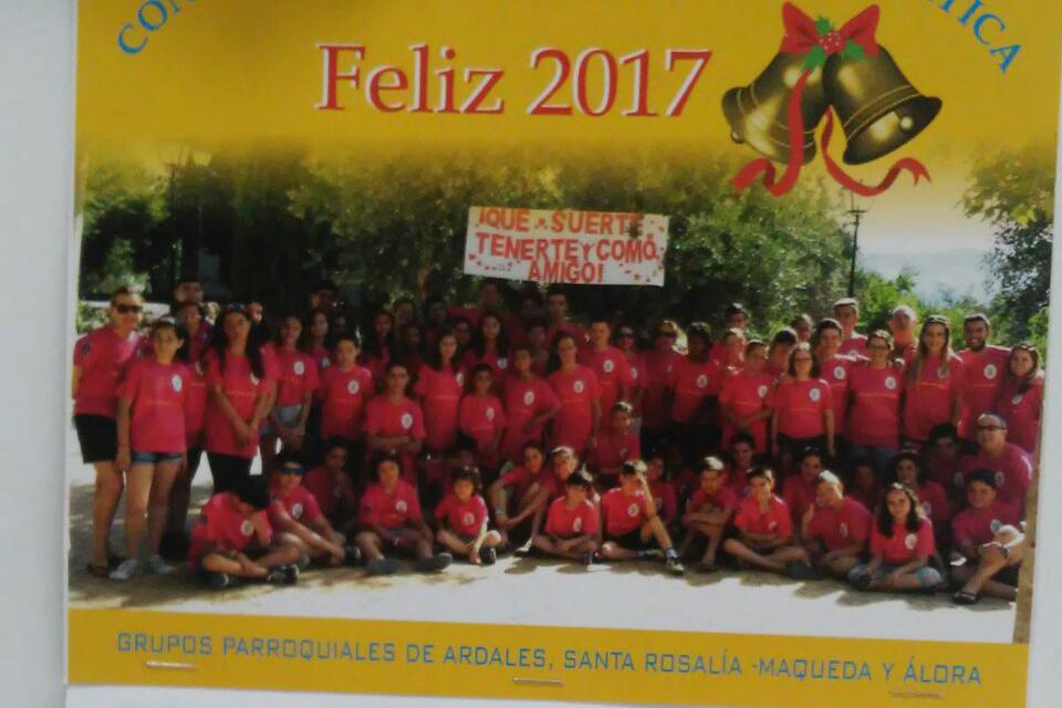 Los jóvenes de Álora publican un calendario