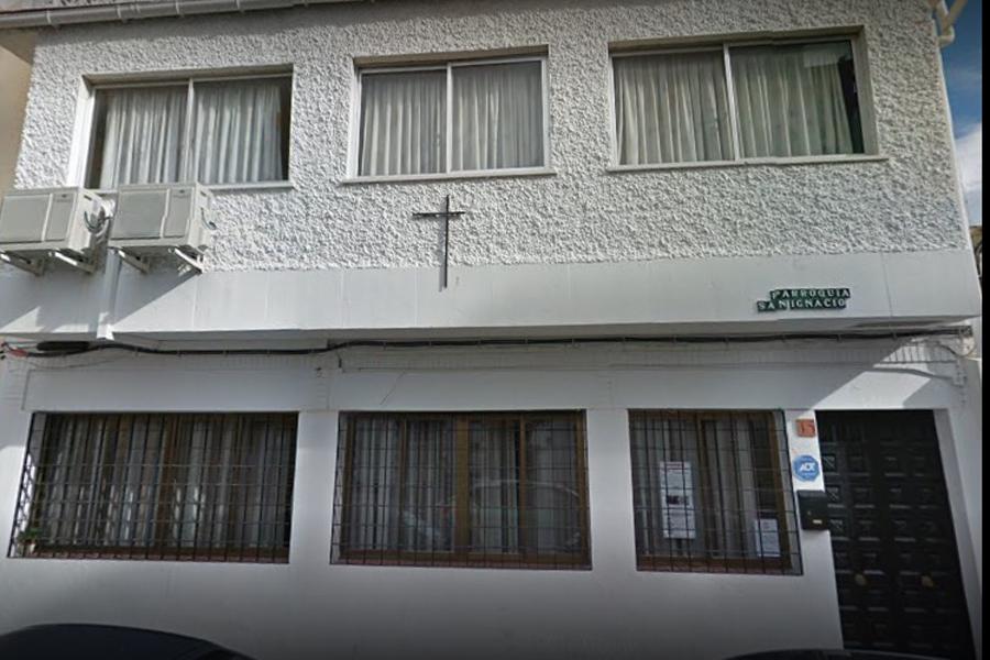 Espacio de oración en la parroquia de San Ignacio de Loyola