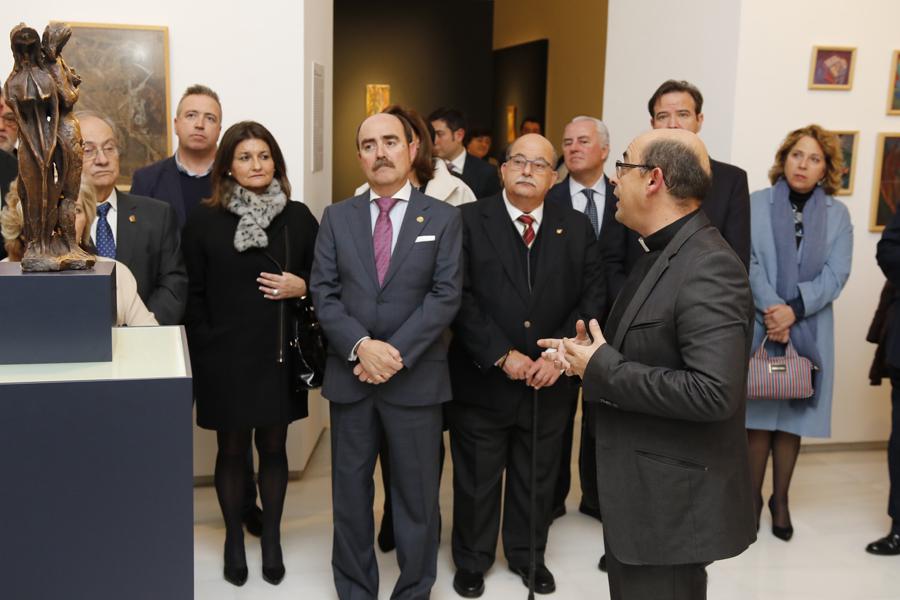 Inauguración de la exposición sobre Ortega Bru, en ArsMálaga