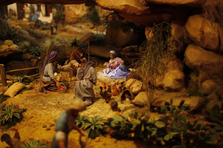 Inaugurado y bendecido el Belén de la Catedral