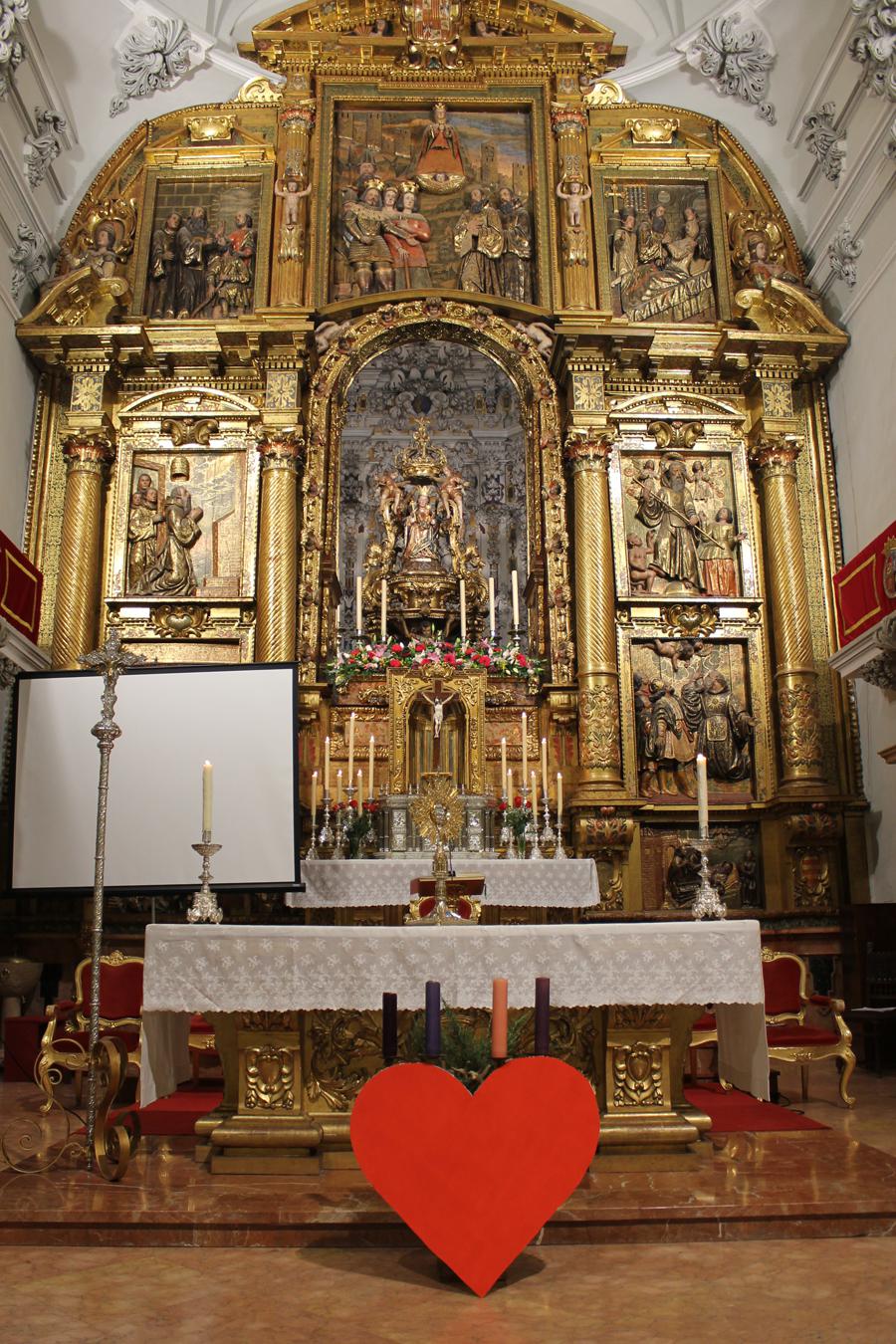 Vigilia de la Inmaculada en el Santuario de la Victoria // M. J OTERO