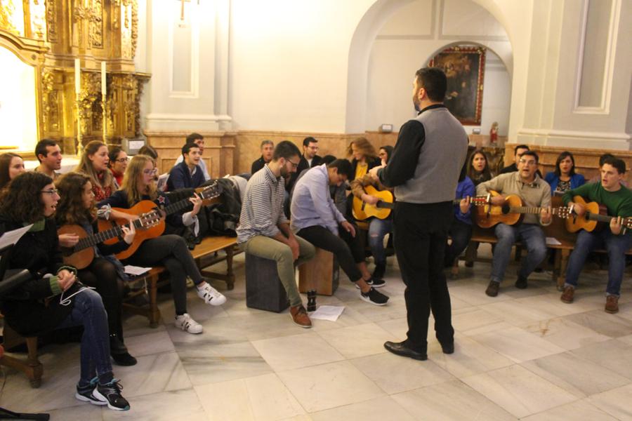 Vigilia de la Inmaculada en el Santuario de la Victoria // M. J OTERO