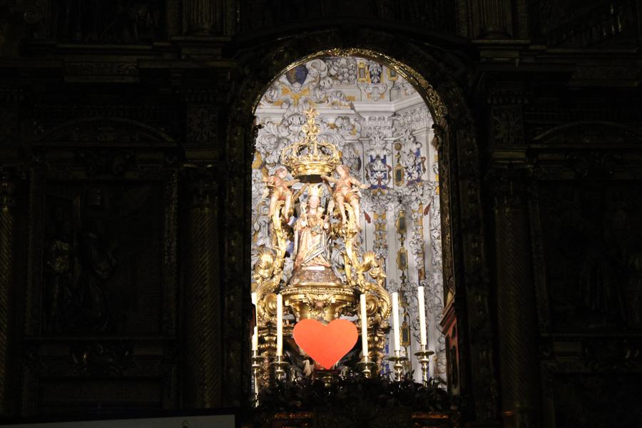 Vigilia de la Inmaculada en el Santuario de la Victoria // M. J OTERO