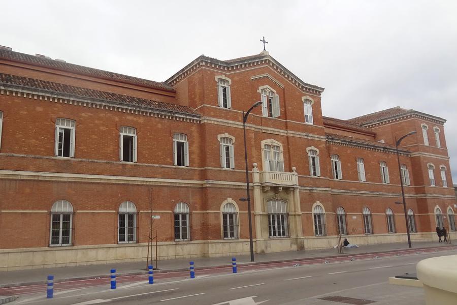 Visita de la madre general de las Hermanitas de los Pobres (Residencia de las Hermanitas-Málaga)