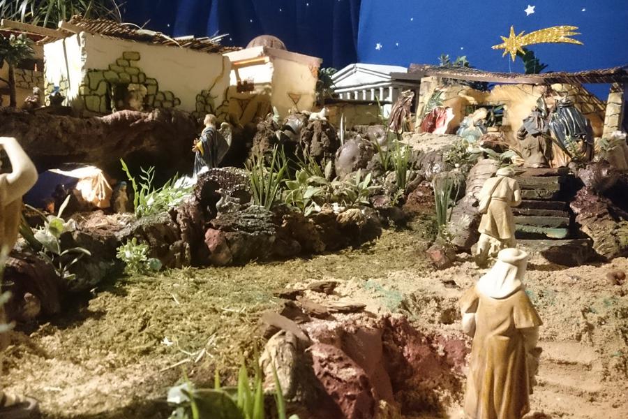 Belén de la parroquia Virgen del Camino y San Andrés, de Málaga