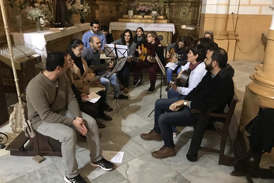 Vigilia de la Inmaculada en Melilla//C. RUBIALES