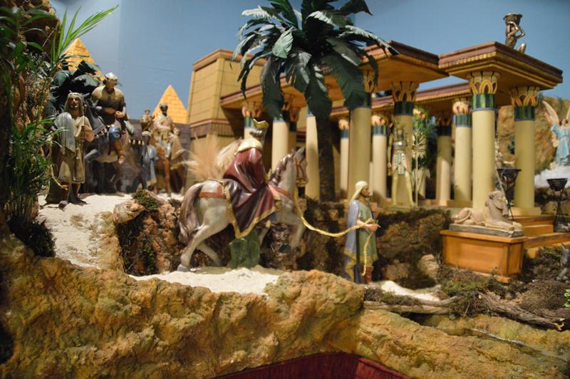 Belén de la parroquia de Santiago Apostól de Monda