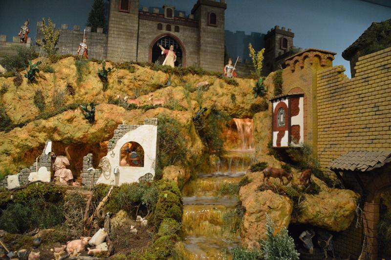 Belén de la parroquia de Santiago Apostól de Monda