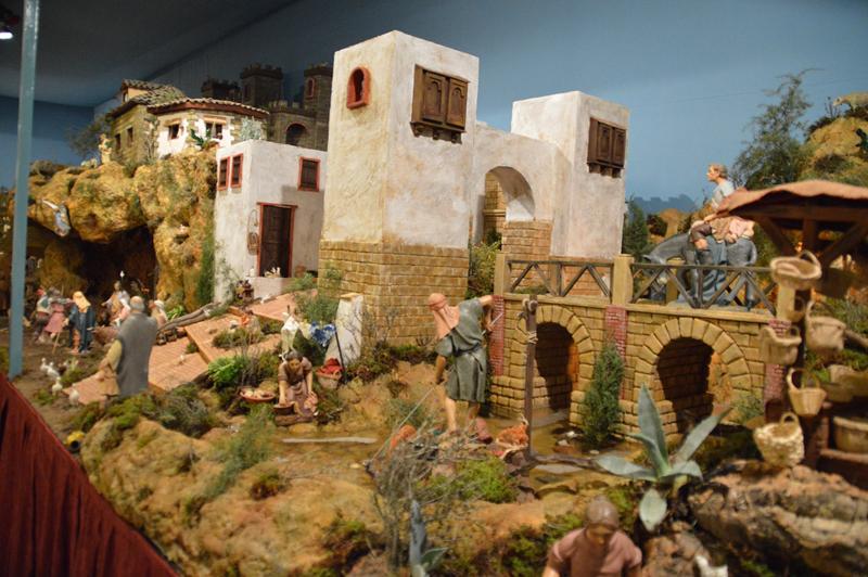 Belén de la parroquia de Santiago Apostól de Monda