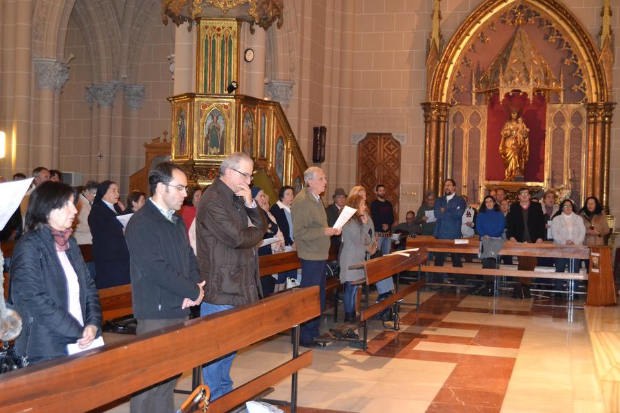Celebración del XV aniversario de Pozo Dulce en la iglesia del Sagrado Corazón