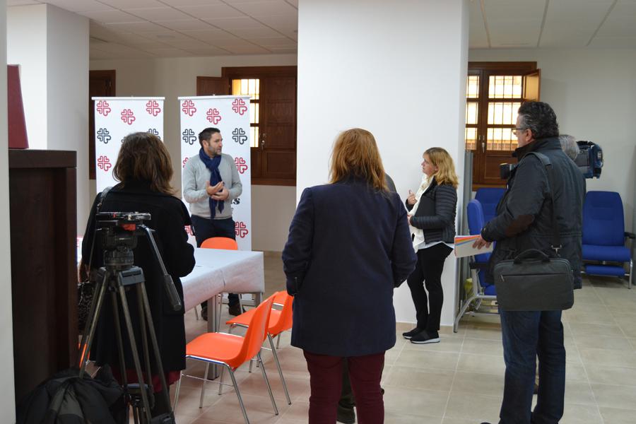 Presentación de "Calor y café" a los medios de comunicación // CARITASMÁLAGA