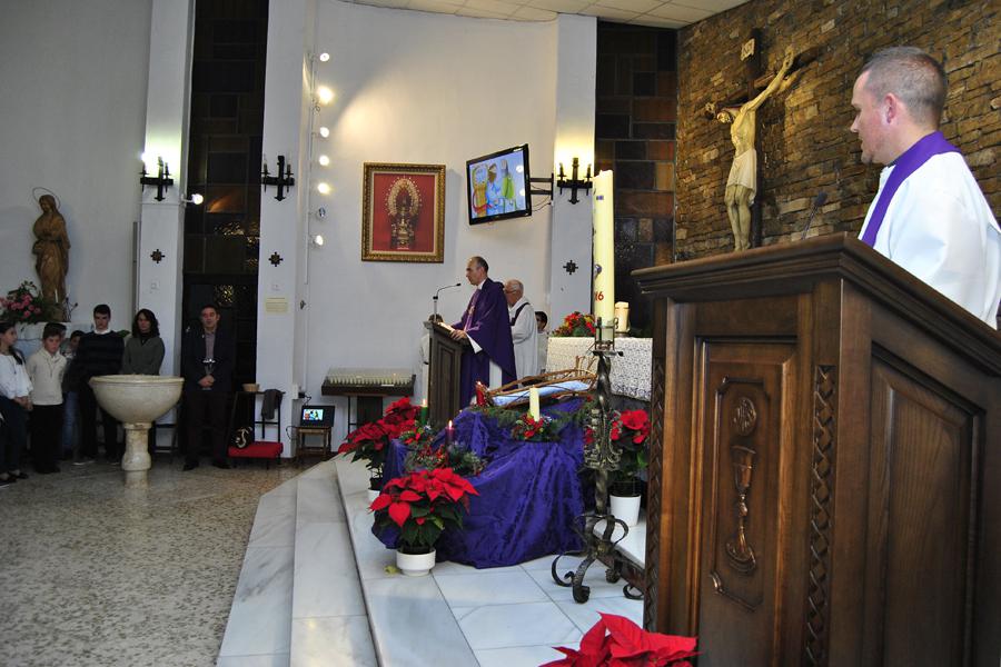 Confirmaciones en la parroquia de San Sebastián, en Coín