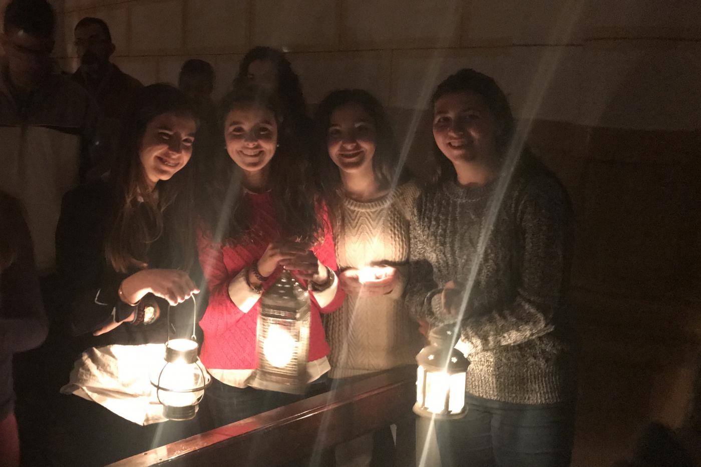 La Luz de la Paz de Belén llegó a Melilla el 19 de diciembre //C. RUBIALES