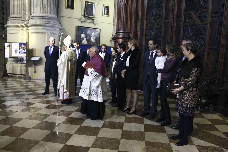 Tres niños han recibido el bautismo en la Catedral