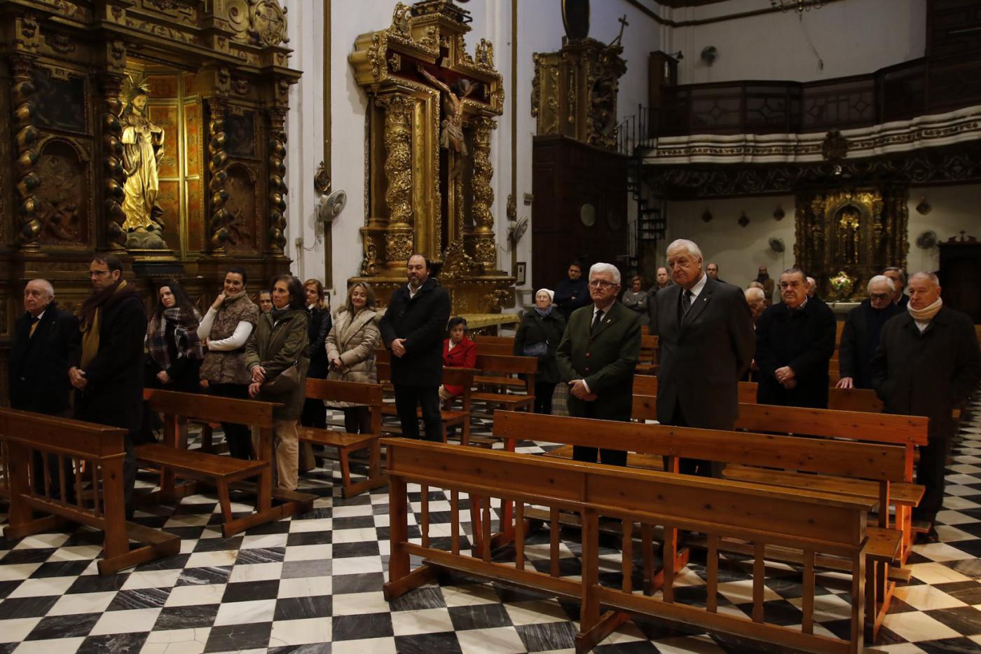 Asistentes a la celebración por el Patrón, san Francisco de Sales