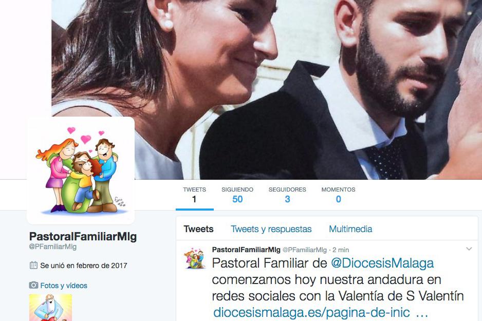 Nace @PFamiliarMlg, el twitter de Pastoral Familiar