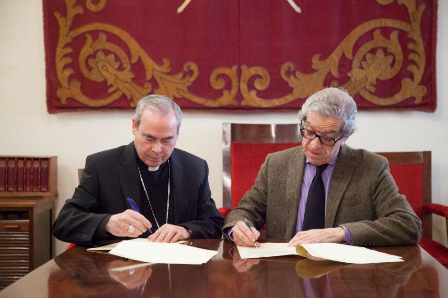 La Fundación Unicaja renueva su colaboración con el Obispado