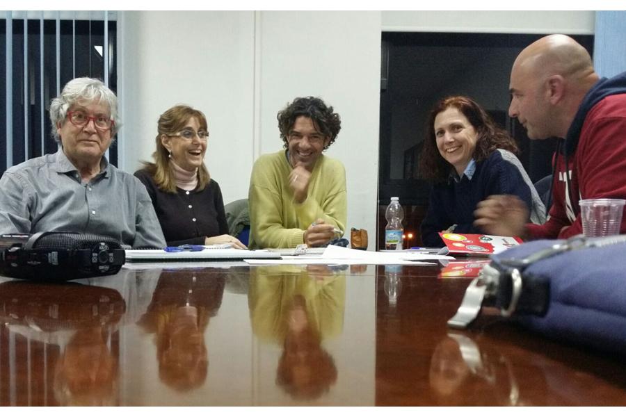 Los futuros profesores visitan un colegio de La Palmilla