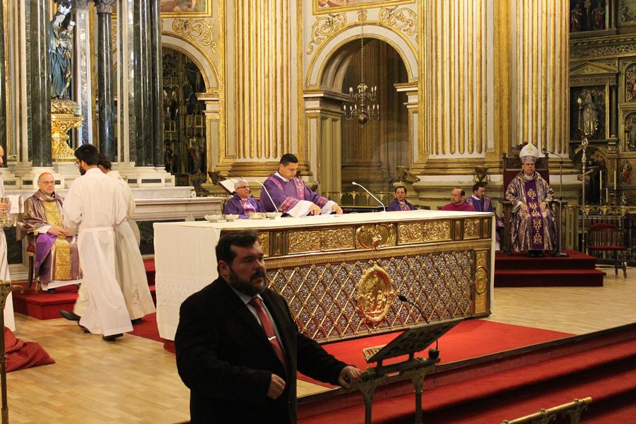 Eucaristía en el Día del Seminario 2017, en la Catedral de Málaga