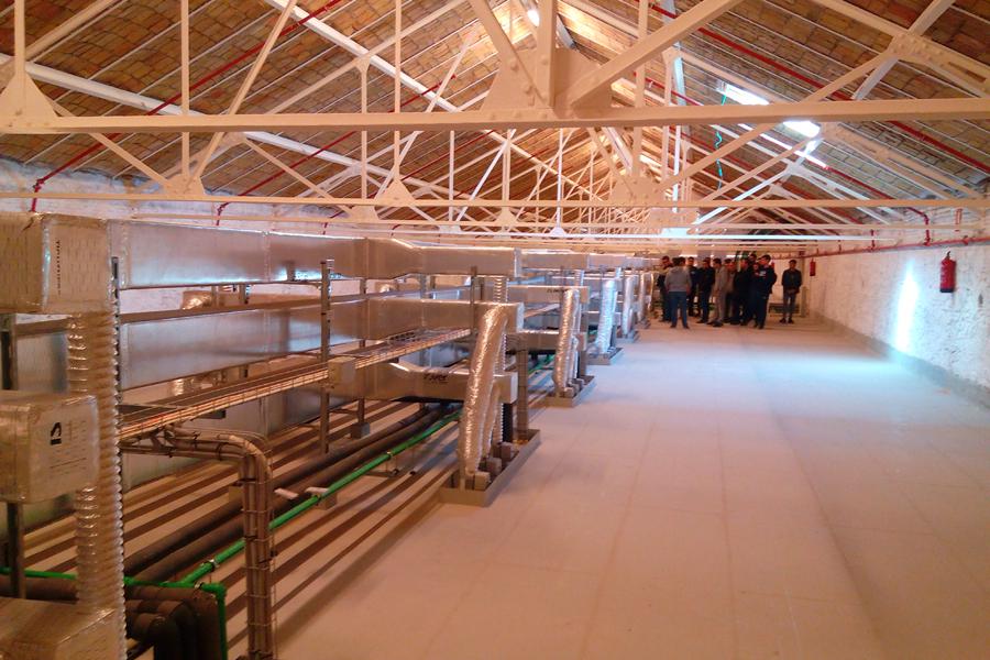 Visita técnica del Colegio San José a la Casa Diocesana