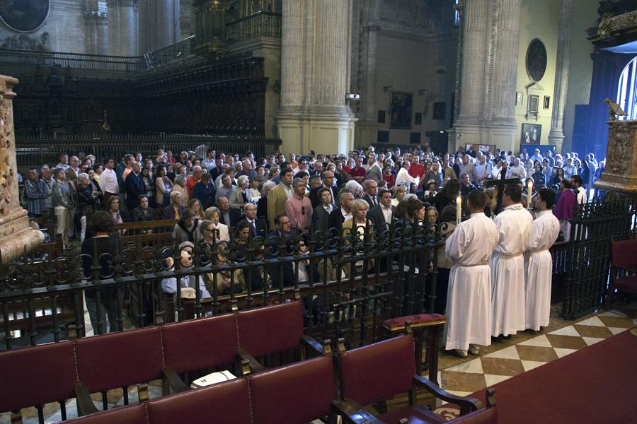Viernes Santo en la Catedral de Málaga // M. ZAMORA