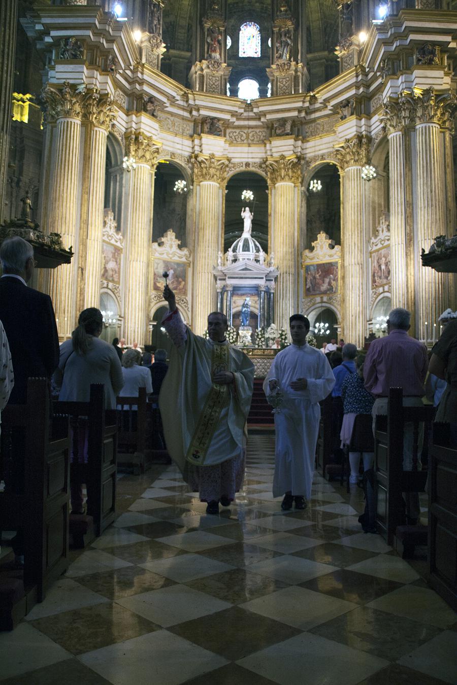 Domingo de Pascua de la Resurrección del Señor en la Catedral de Málaga // M. ZAMORA