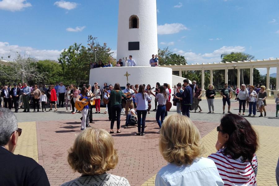 Misión de la parroquia San Patricio en el Parque Huelin