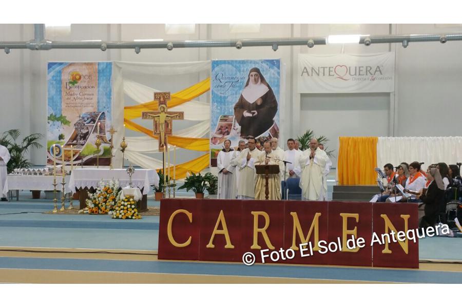 Décimo aniversario de la beata Madre Carmen de Antequera