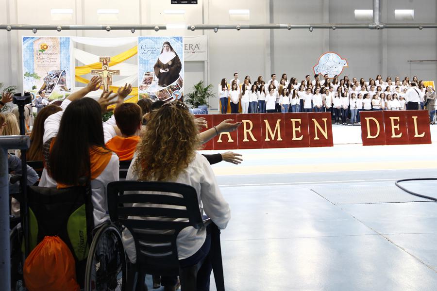 Dos mil quinientas personas festejan en Antequera el X Aniversario de la Beatificación de Madre Carmen // A. J. GUERRERO